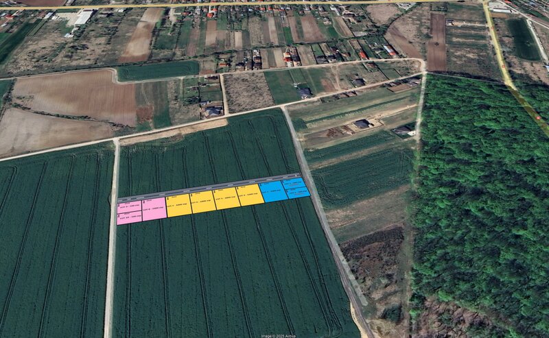 Izvorani- Snagov Loturi de teren la padure 500-1000mp